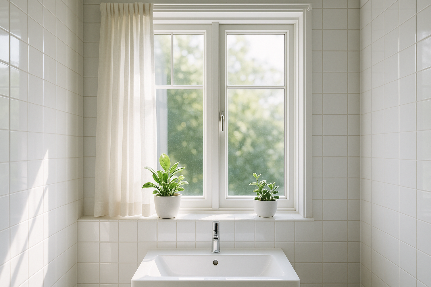 Sichtschutz mit Stil – Die Vorteile von Fensterfolien im Bad entdecken