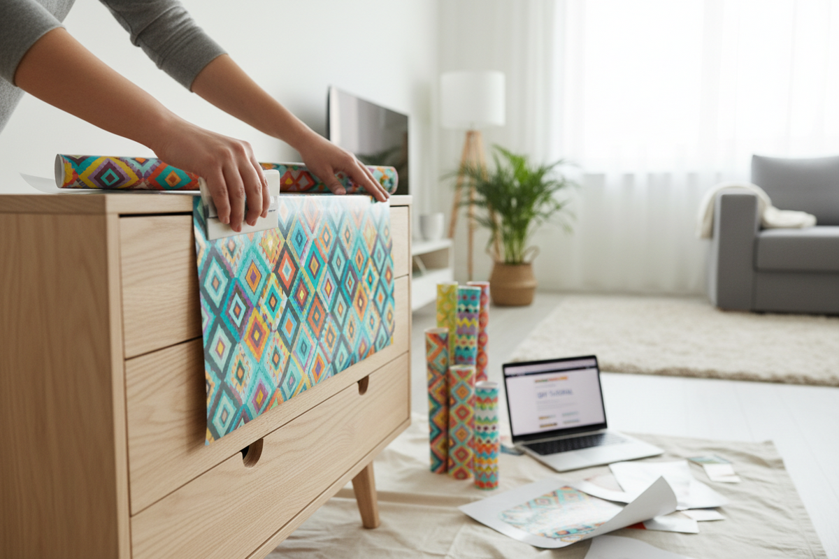 MARAPON DIY-Anwendungen mit Folienresten – Kreative Gestaltungsideen für kleine Wohnprojekte