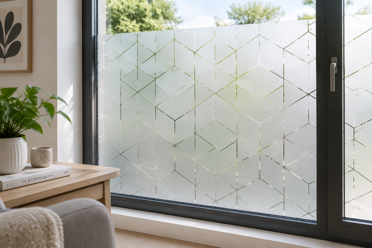 MARAPON Fensterfolien für Haustüren mit Glas – Sichtschutz und Privatsphäre im Eingangsbereich