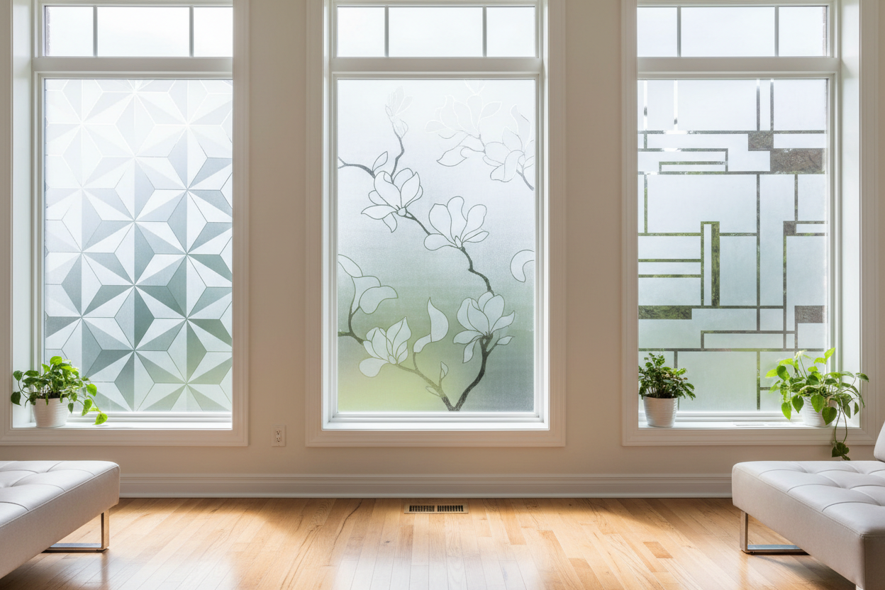 Wie Fensterfolien mit „Morning Frost“ Ihre Räume in eine ruhige Wohlfühloase verwandeln