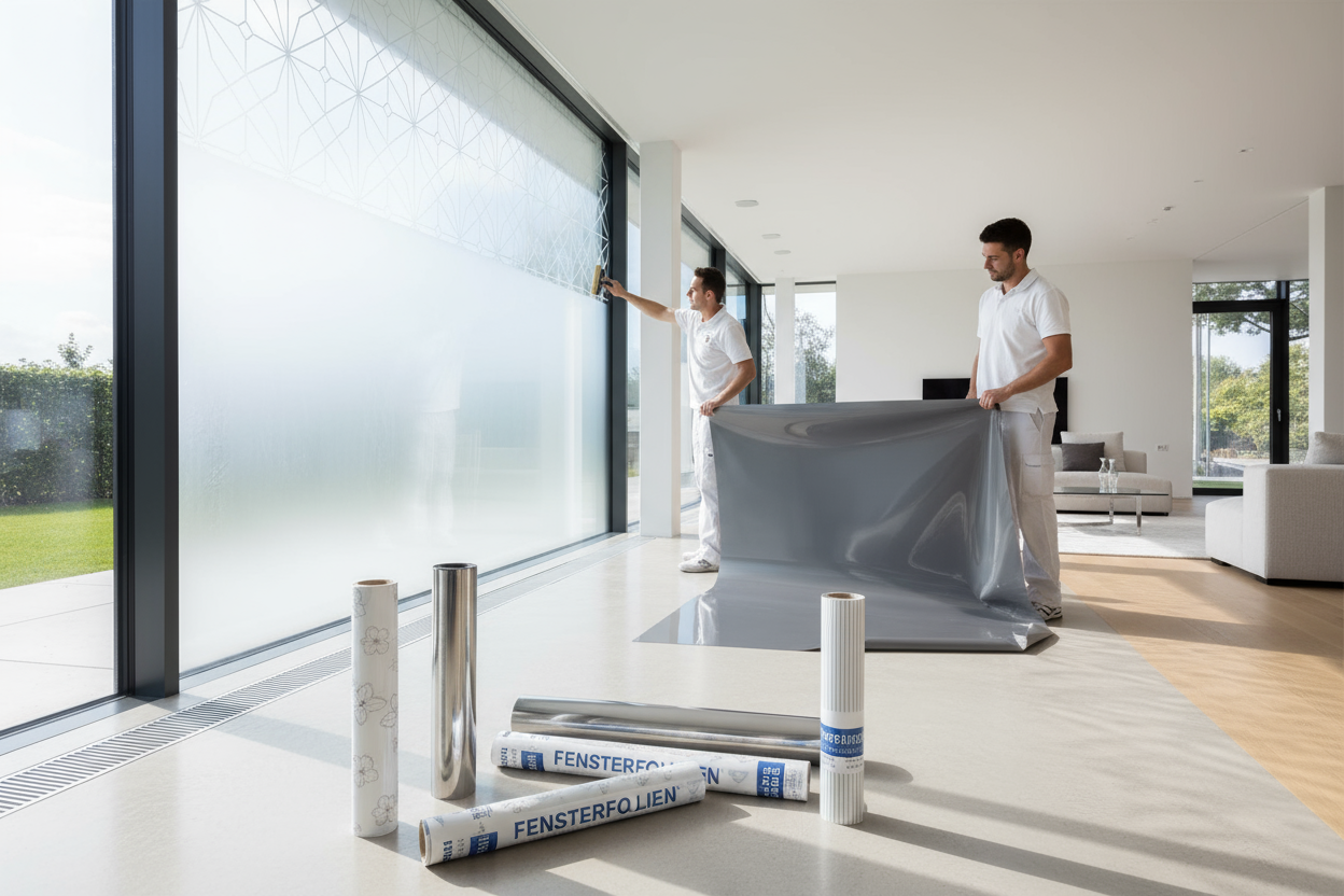 Wie Fensterfolien Ihre Privatsphäre stilvoll schützen und Energie sparen
