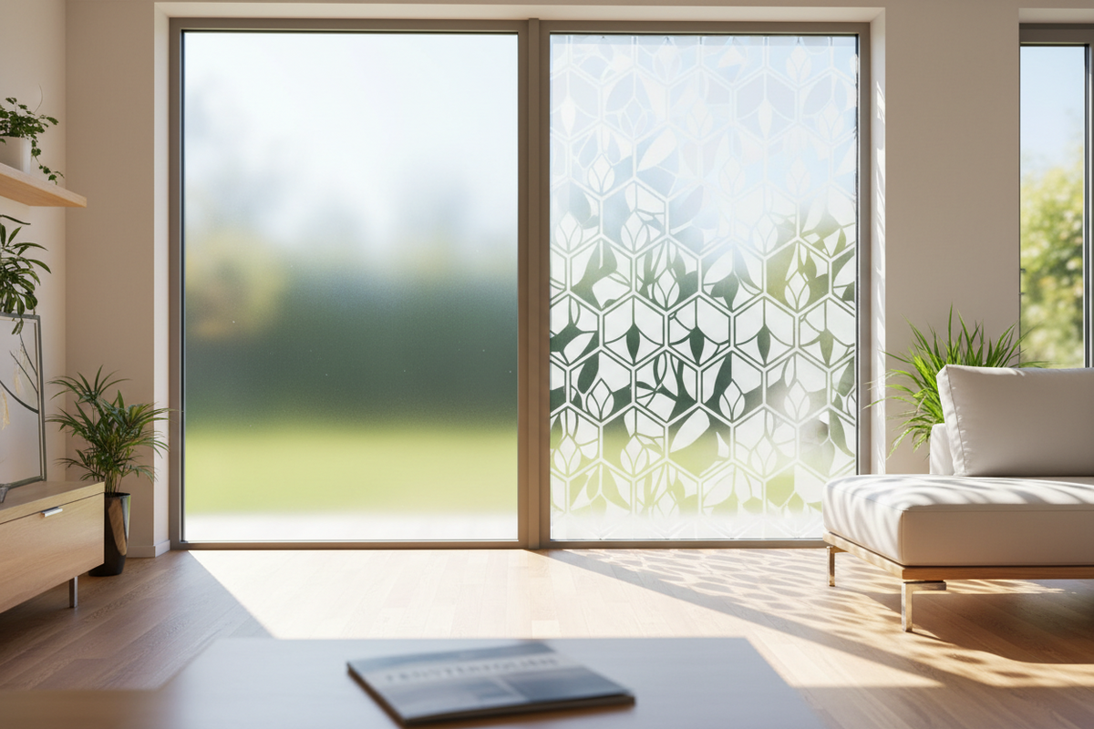 MARAPON Fensterfolien für Küchenfenster – Sichtschutz und Design mit Funktion