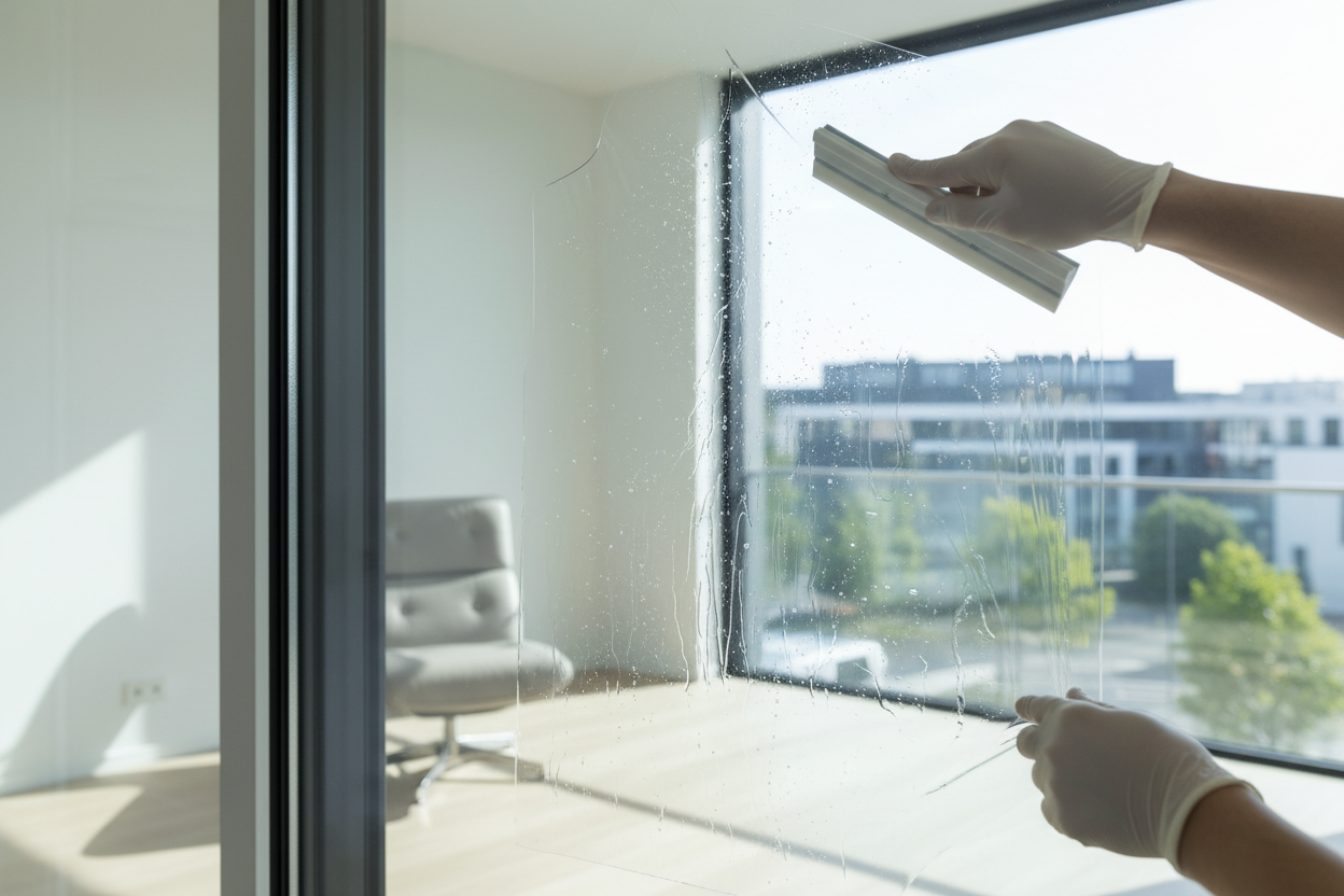 Fensterfolien im Einsatz: Klare Sicht ohne Blendung am Bildschirm