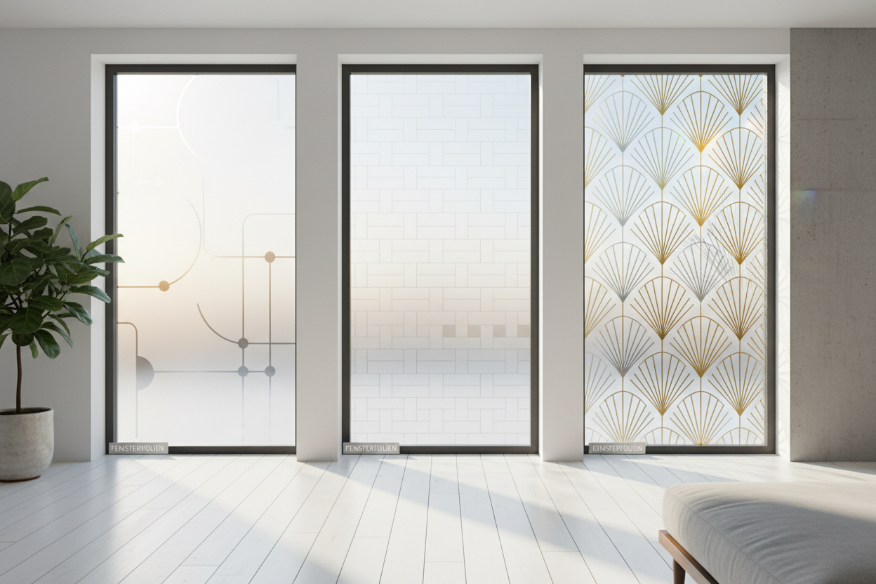 MARAPON Fensterfolien für helle Räume mit großen Glasflächen – Lichtsteuerung, Sichtschutz und Gestaltung