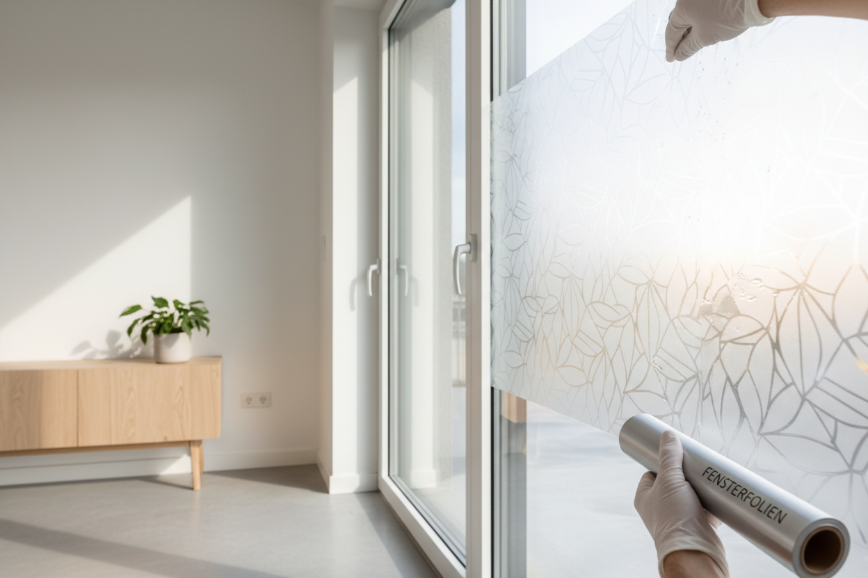 Fensterfolien richtig nutzen: So schaffen Sie angenehme Räume trotz großer Verglasungen
