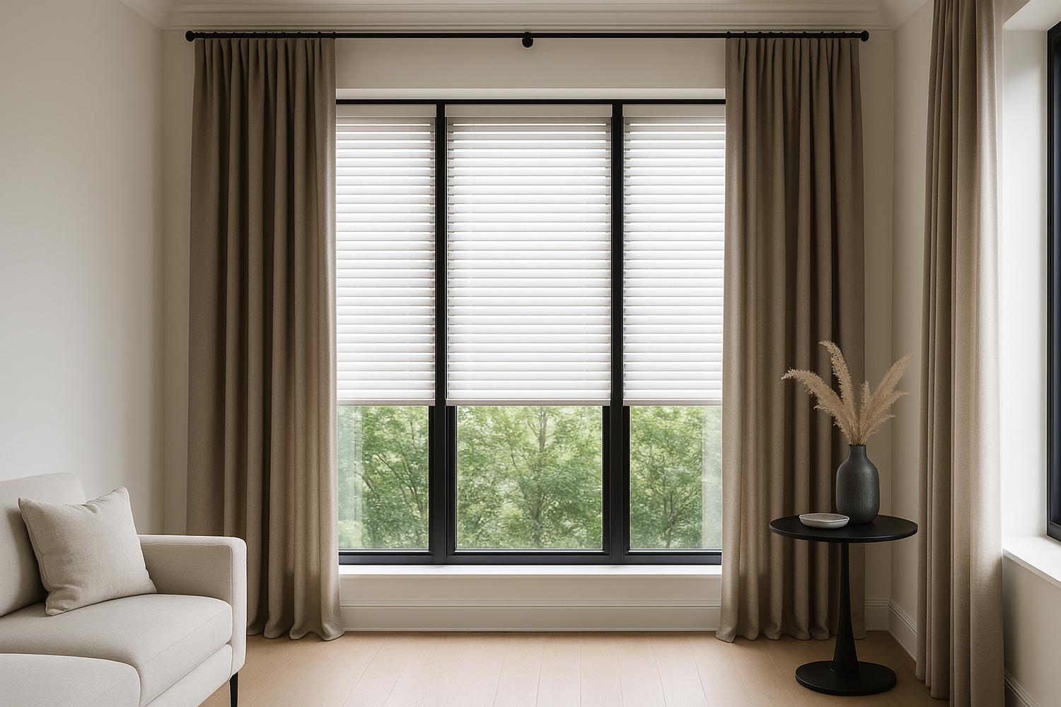 Weniger ist mehr: Fenstergestaltung für ein modernes und reduziertes Raumgefühl