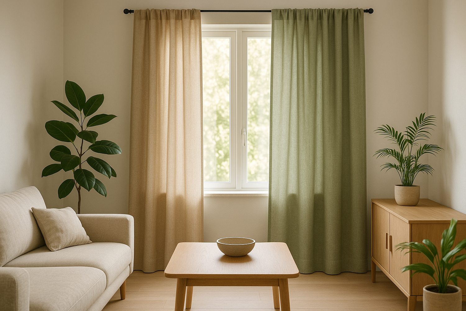 Gardinen und Nachhaltigkeit: Stilvolle Lösungen für ein grüneres Wohnen