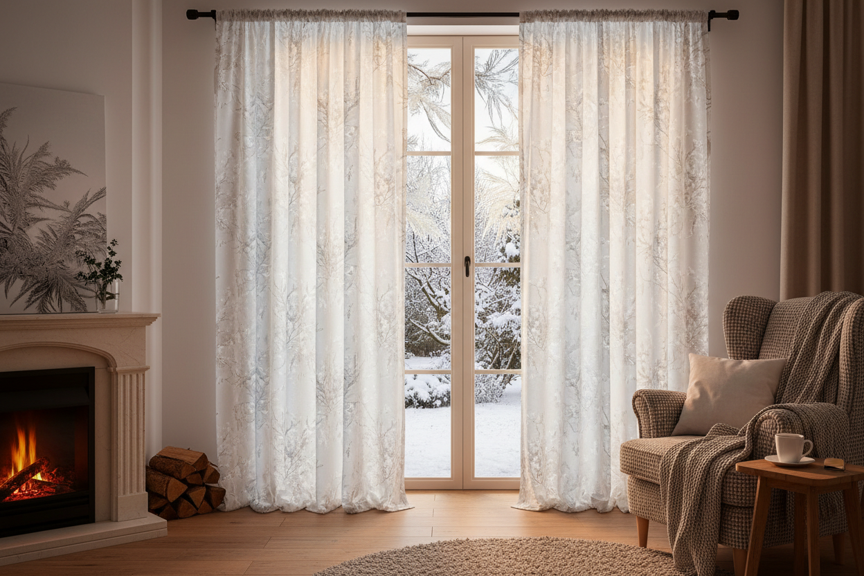 Wie Gardinen Ihr Zuhause harmonisch mit der Natur verbinden