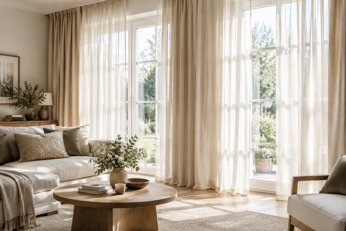 MARAPON Gardinen mit Ösen – Funktion, Vielfalt und Wohnkomfort für moderne Räume
