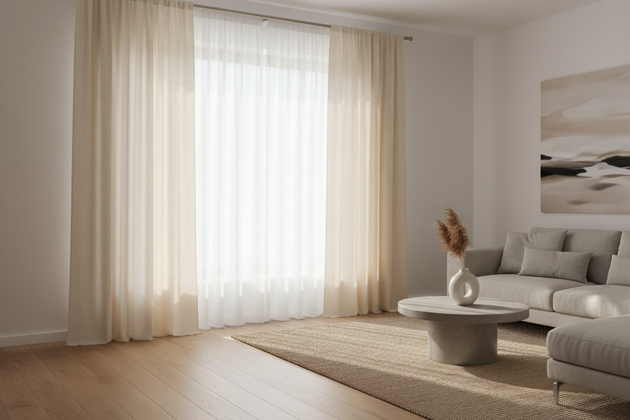 Mit Gardinen Tages- und Kunstlicht gezielt steuern – so gelingt es Ihnen