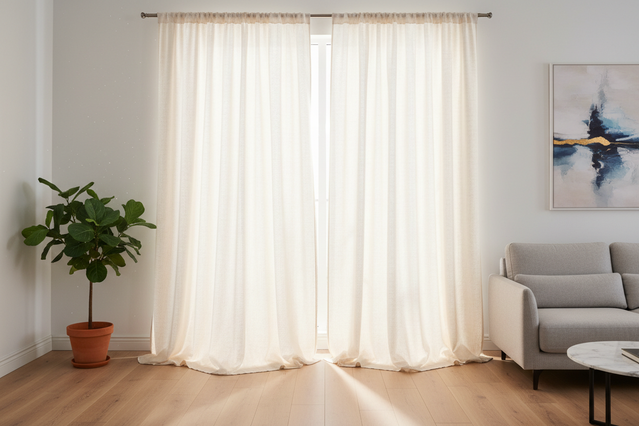 Wie Gardinen das Tageslicht gezielt steuern – Ein Blick auf die Lichtwirkung
