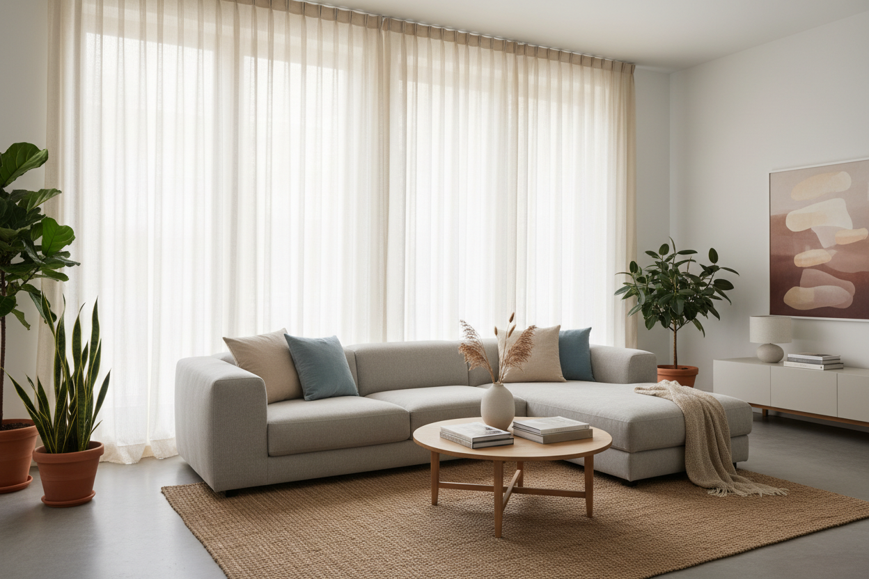 Gardinen richtig wählen: So schaffen Sie eine angenehme und sanfte Raumwirkung