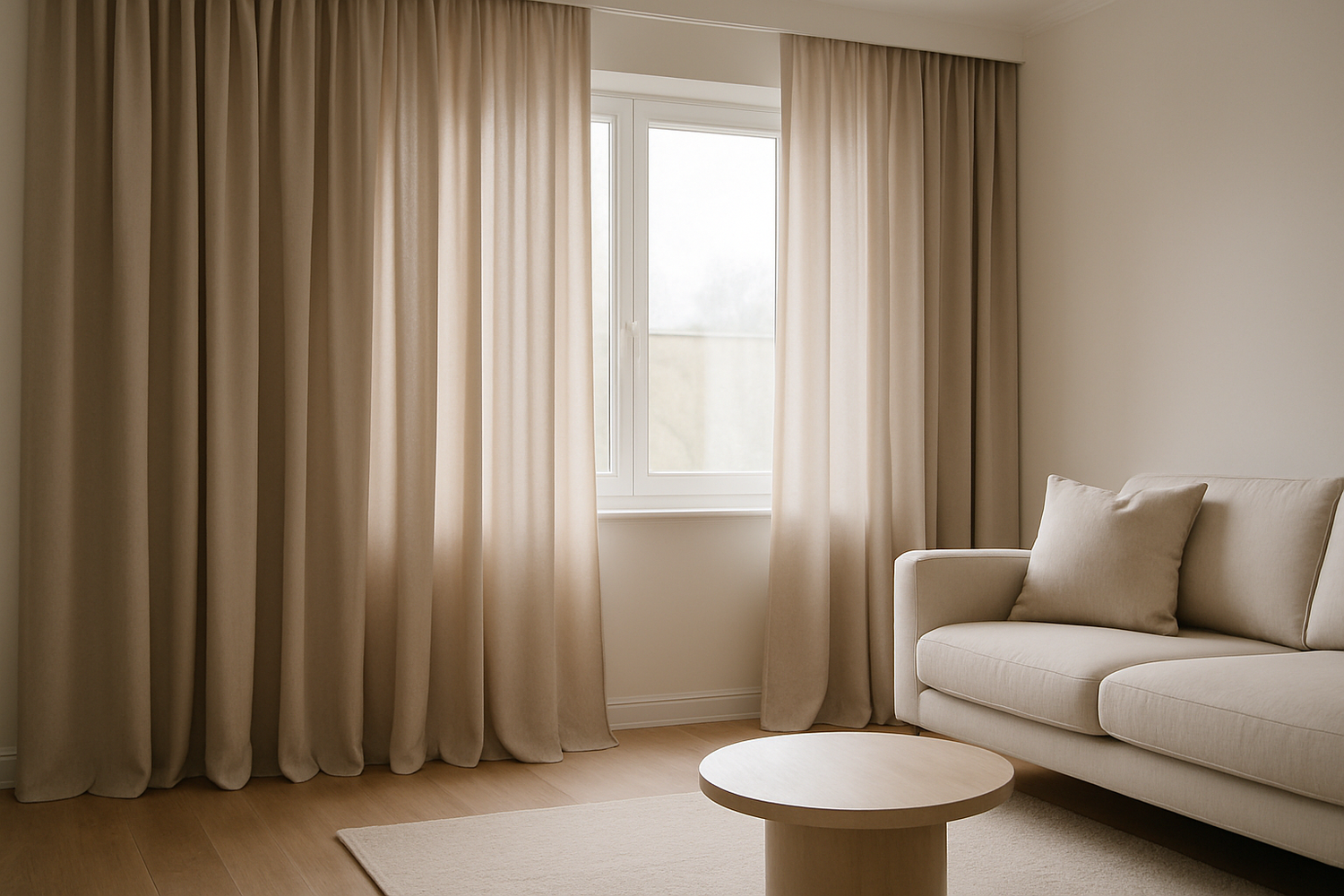 Welche Gardinen passen zu Ihrem Wohnzimmer? Eleganz trifft auf Wohnkomfort