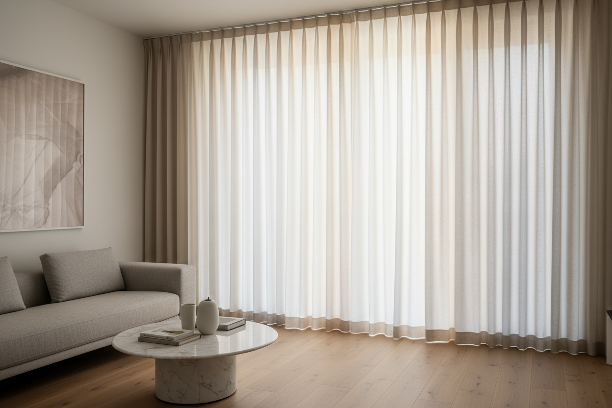 Gardinen neu definiert: Wie Eleganz im Detail Ihre Räume veredelt