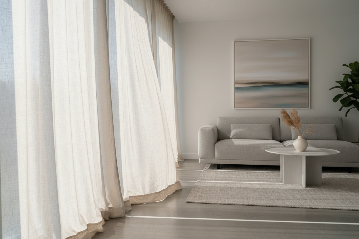 Gardinen: So verändern Sie gezielt die Atmosphäre Ihres Raumes