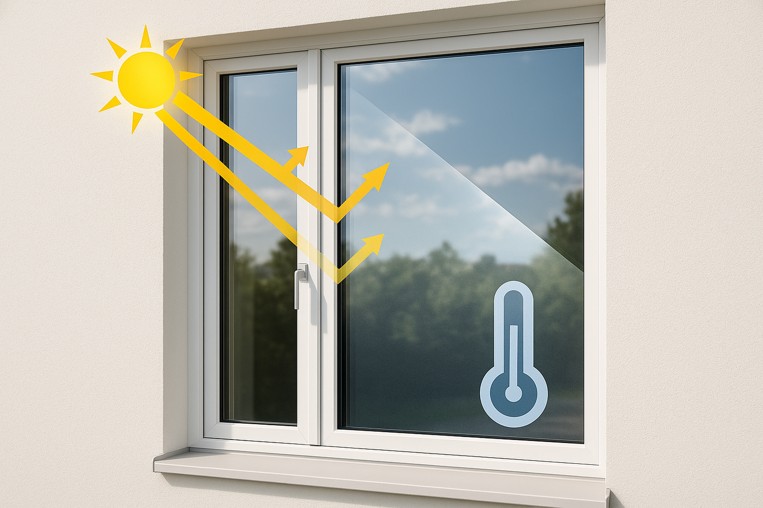 Hitzeschutz mit Fensterfolien – Ihre Vorteile für mehr Wohnkomfort und geringe Stromkosten