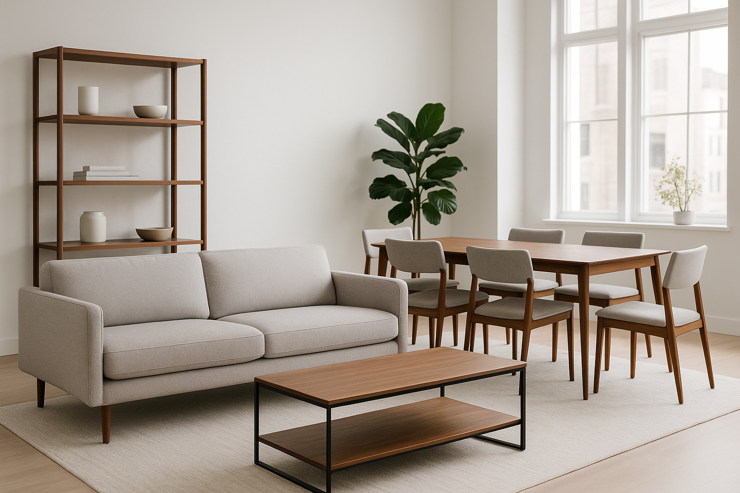 Warum Möbelfolien die beste Wahl für Regale und Tische im Industrial-Design sind