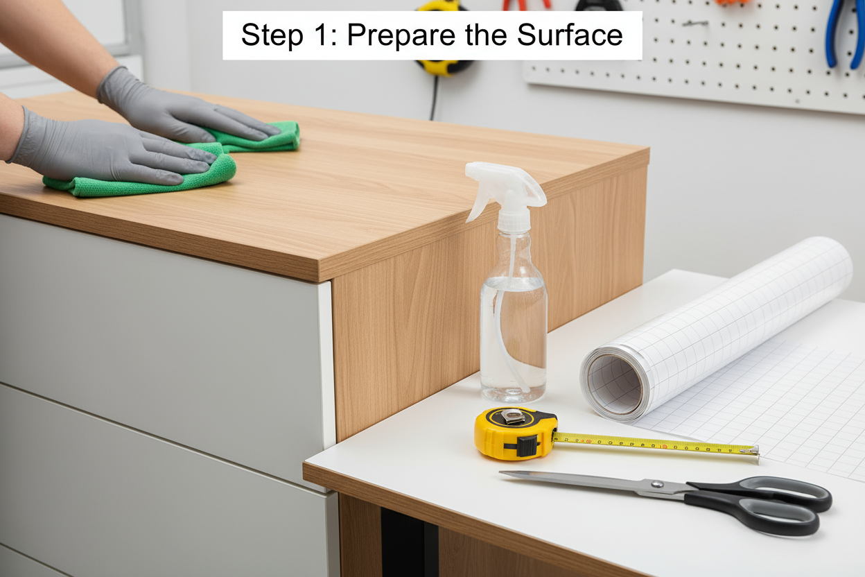 Von alt zu neu: Mit Möbelfolien stilvoll renovieren und nachhaltige Akzente setzen