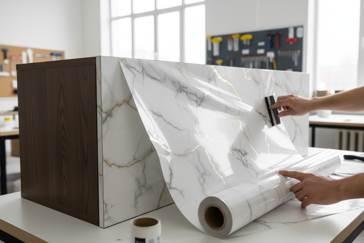 Einheitliche Raumgestaltung mit Möbelfolien – so gelingt es Ihnen