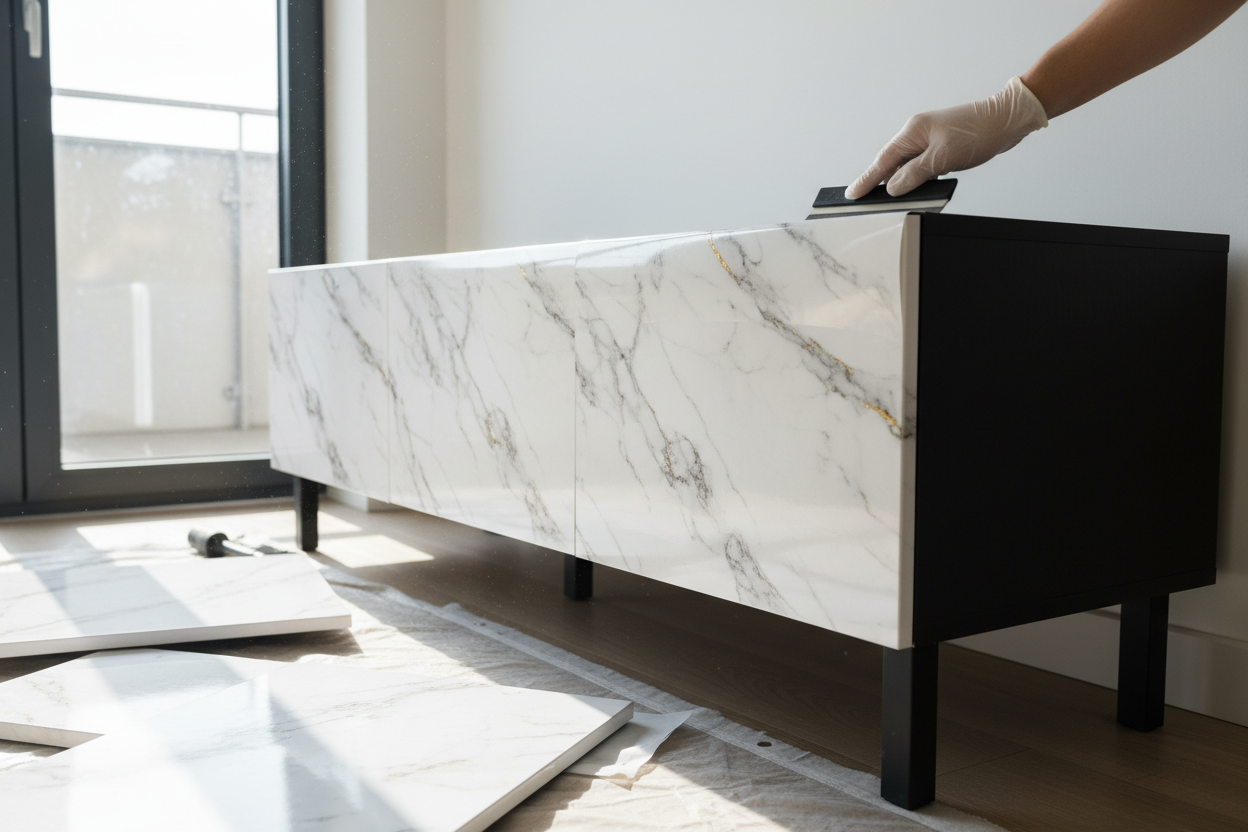 Optisch ansprechende Küchen mit Möbelfolien – so gelingt es Ihnen