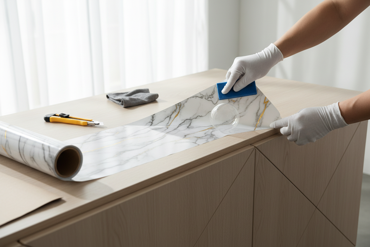 Möbelfolien als kreative Lösung: Modernisieren Sie Ihre Möbel ohne Neubeschaffung