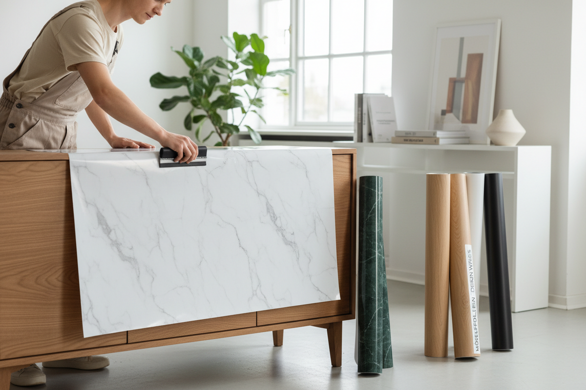 MARAPON Möbelfolien für den Flur – Gestaltung, Funktion und einfache Anwendung