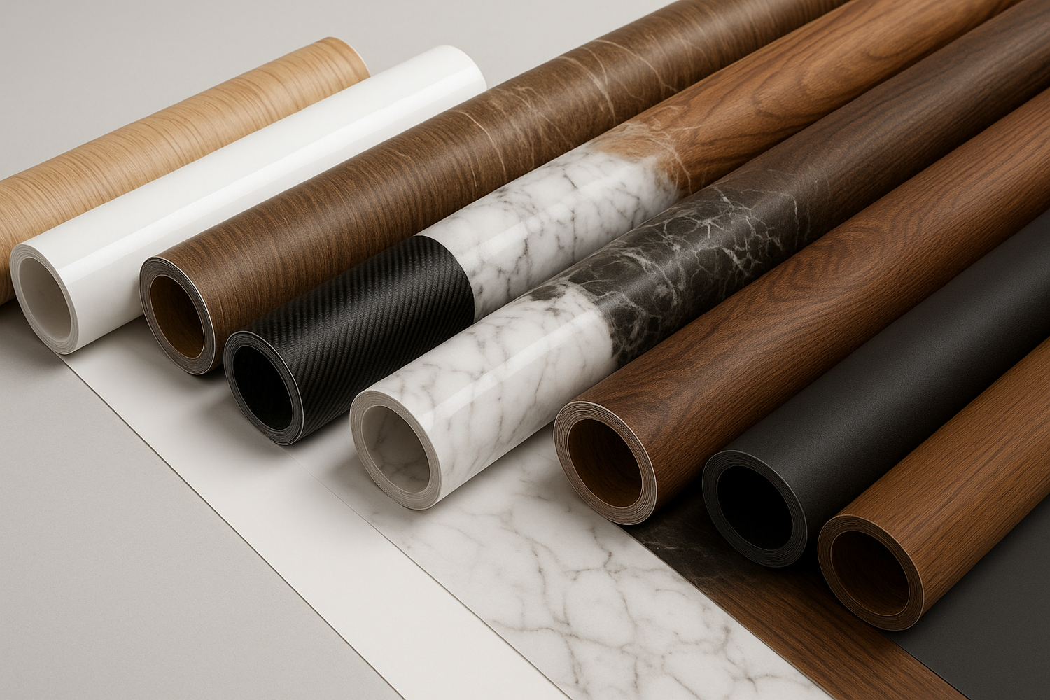 Die Kraft der Möbelfolien: Alte Möbel modern und hochwertig aufwerten