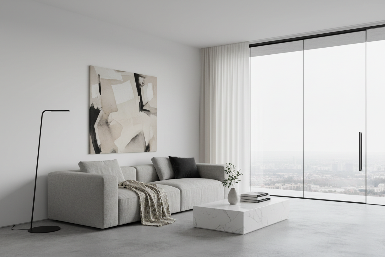 Warum bewusst ruhige Oberflächen Ihre Räume aufgeräumter wirken lassen