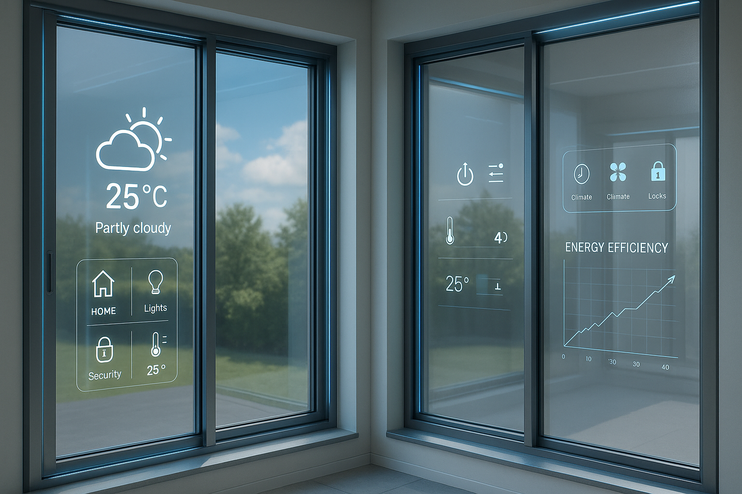 Transparente Technik im Interior – Sind smarte Fenster die Zukunft Ihres Zuhauses?
