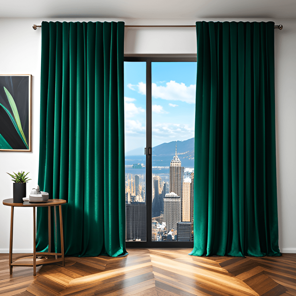 Vorhänge in Grün: Welche Farbe passt zu Ihrem Raum?