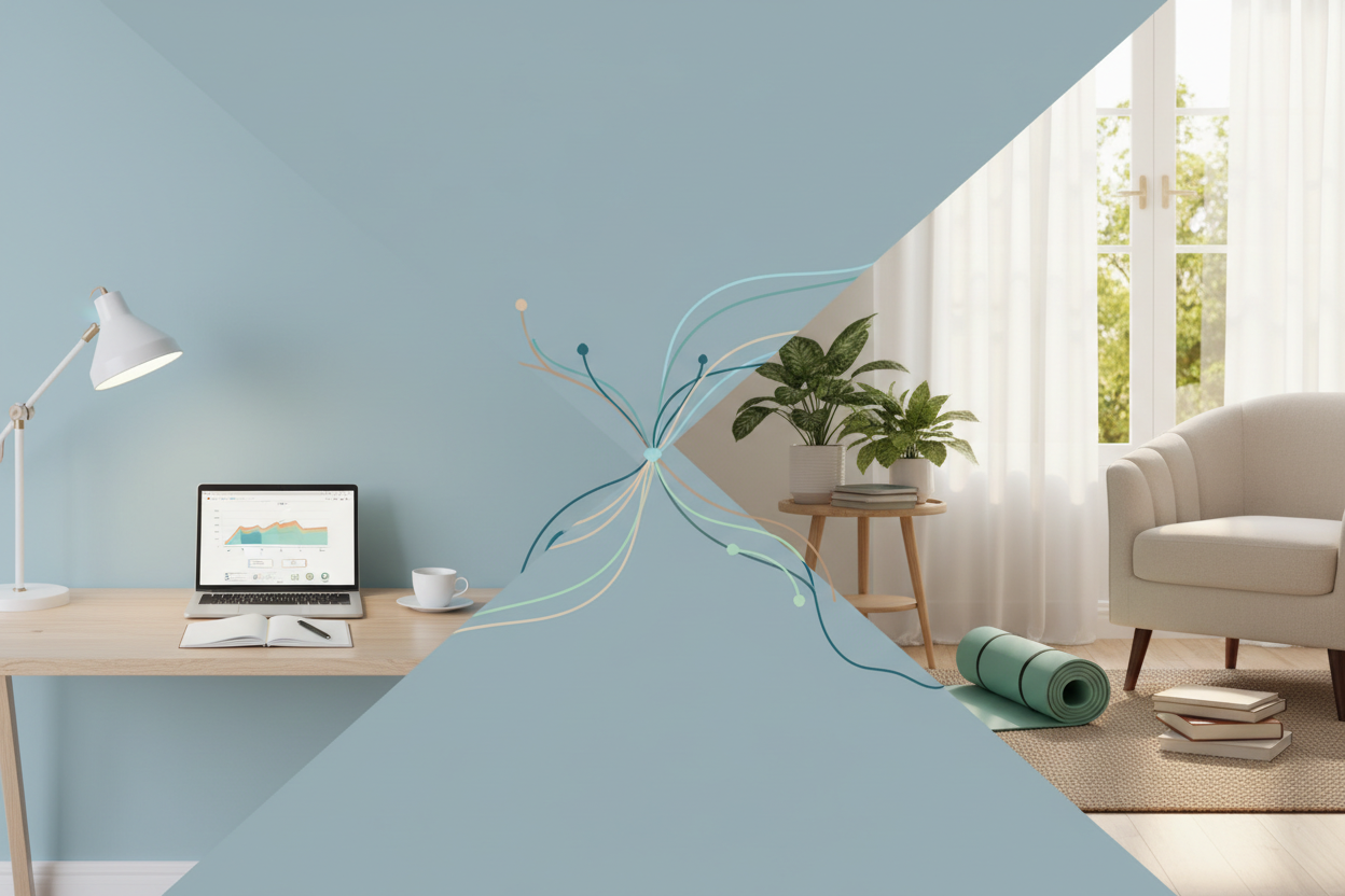 Wie klar erkennbare Erholungsbereiche Ihre Work-Life-Balance nachhaltig stärken