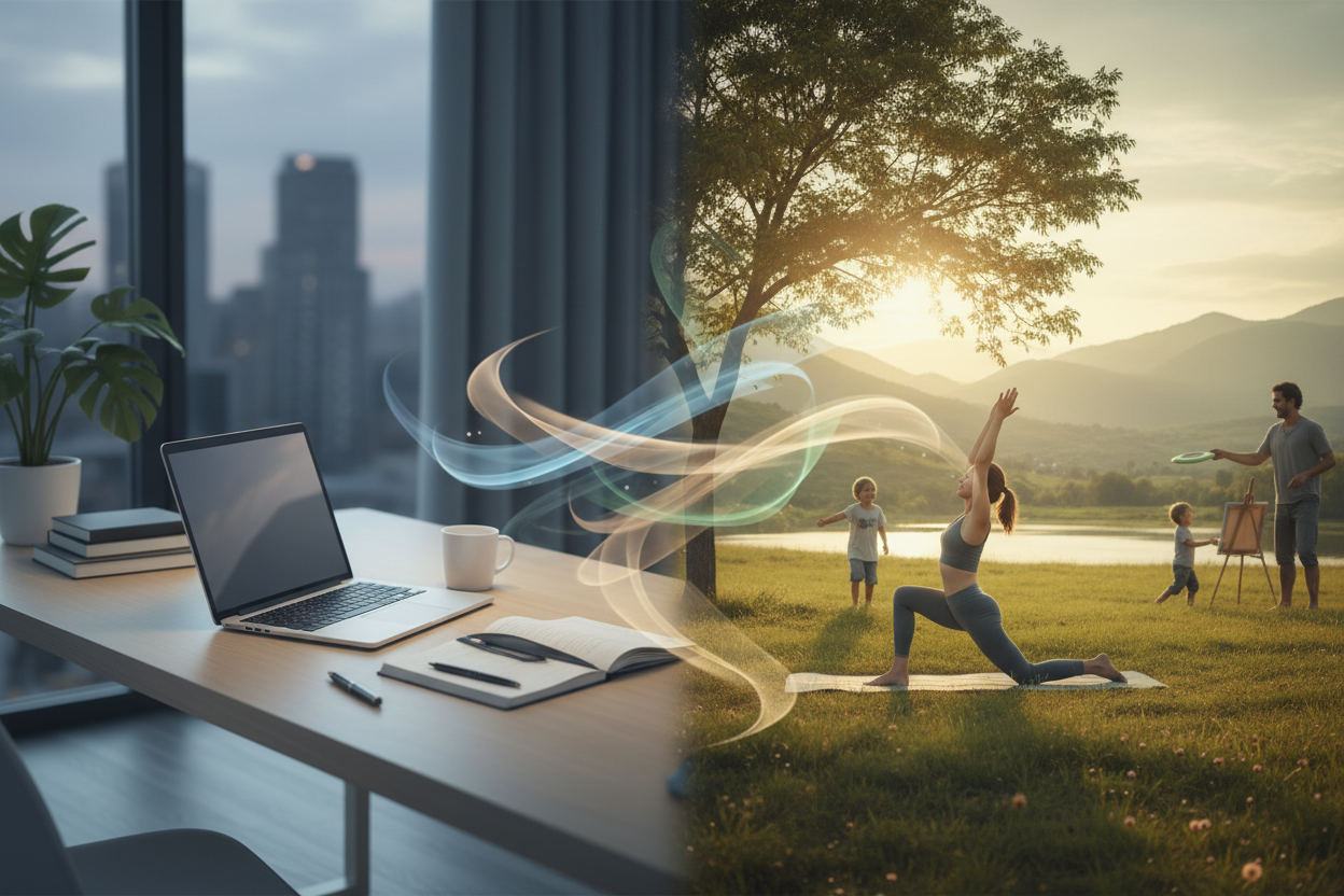 Wie feste visuelle Ruhepunkte Ihre Work-Life-Balance nachhaltig stärken