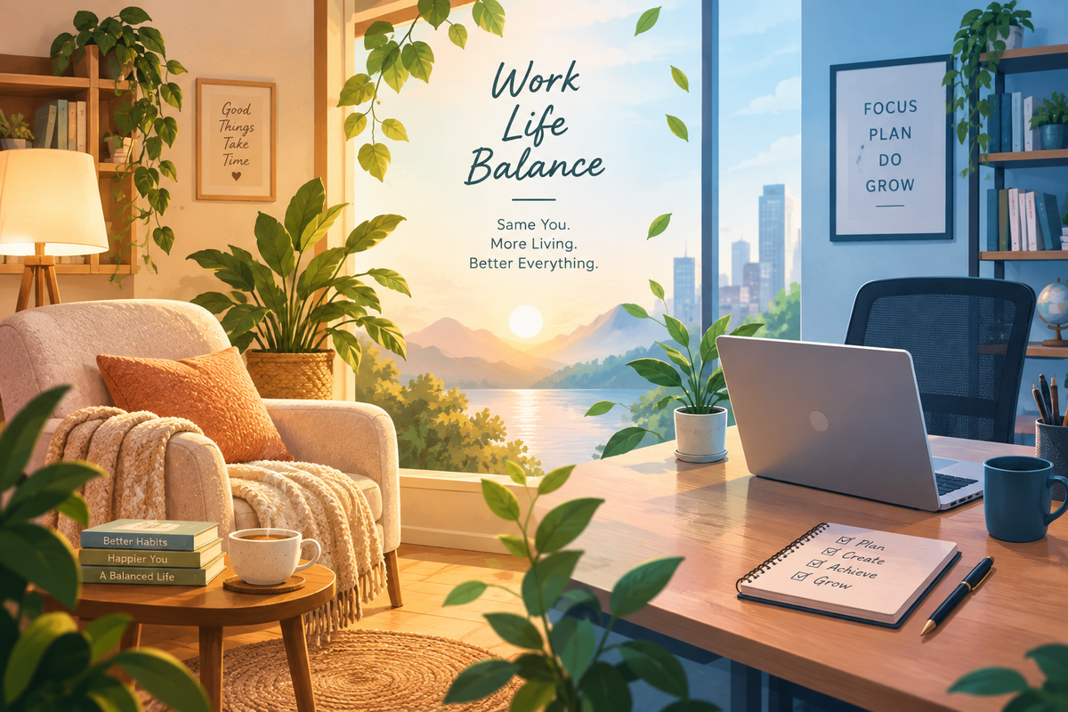 MARAPON – Work-Life-Balance durch bewusste Raumwechsel für mehr Klarheit und Gesundheit