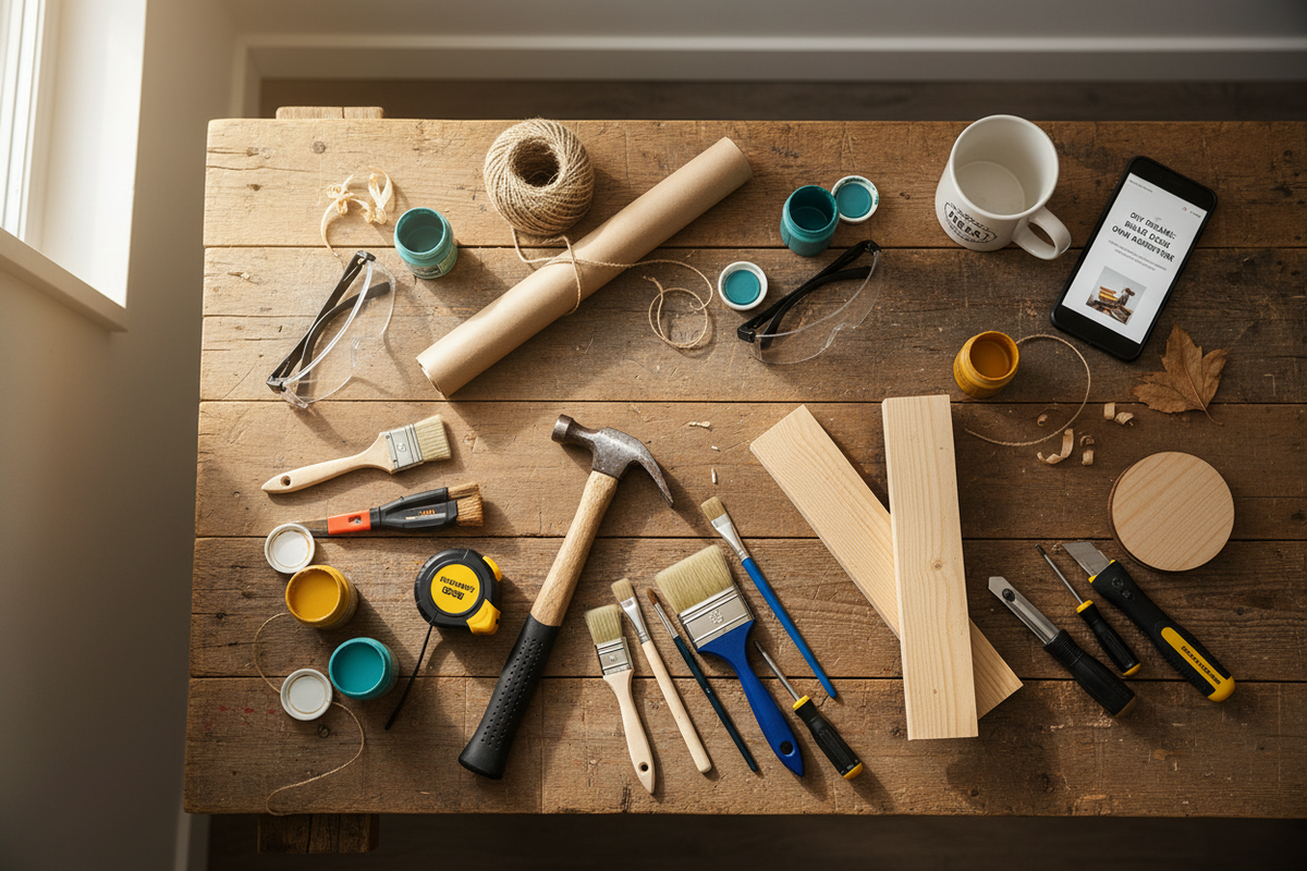 MARAPON DIY-Ideen für kleine Wohnaccessoires mit selbstklebenden Folien – Gestaltung, Upcycling und Dekoration