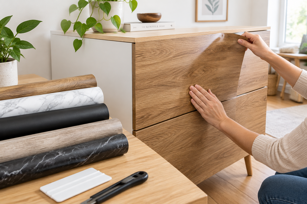 MARAPON DIY-Möbelfolien: Möbel-Refresh und individuelle Oberflächen für langlebige Qualität