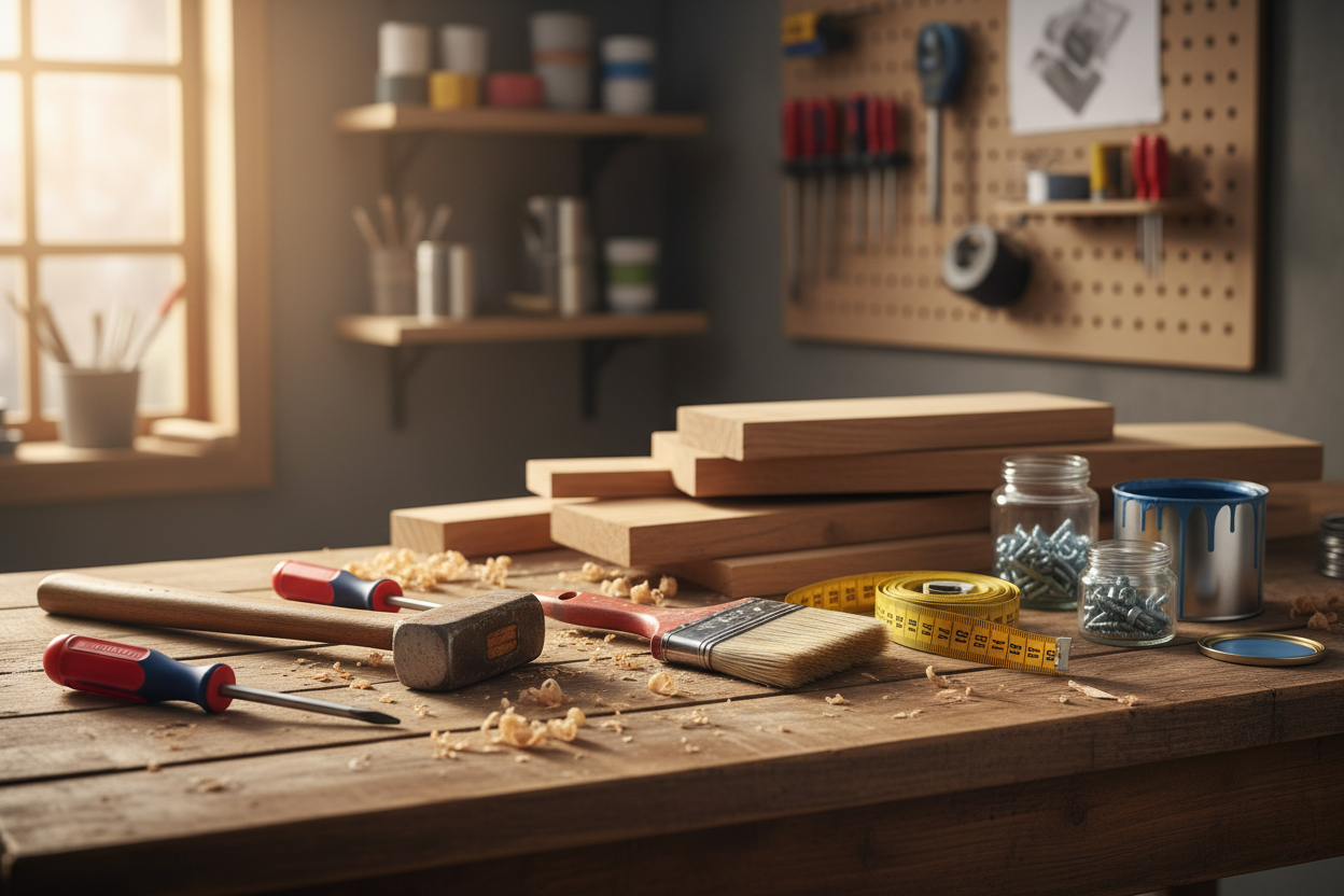 MARAPON DIY-Ideen für kleine Wohnungen: Raumgestaltung und Funktionalität mit einfachen Veränderungen