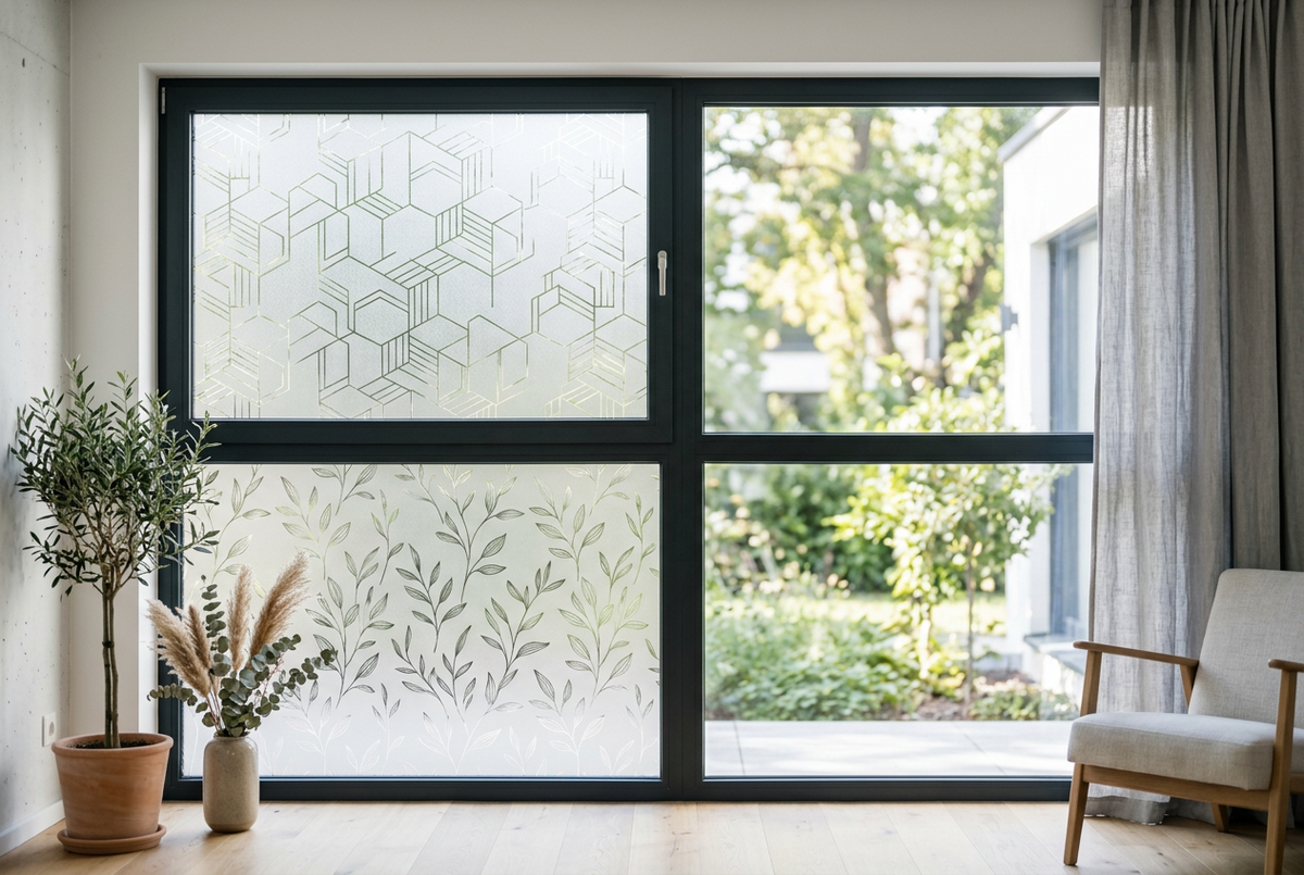 MARAPON Fensterfolien für Glaseinsätze in Innentüren – Gestaltung, Sichtschutz und Lichtmanagement im Innenraum