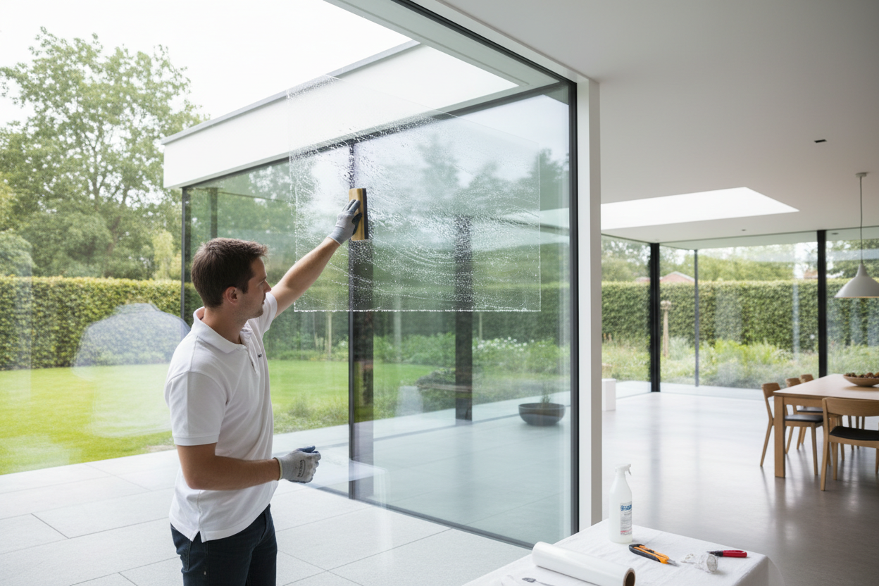 Wie dezente Fensterfolien die Raumwirkung subtil verbessern