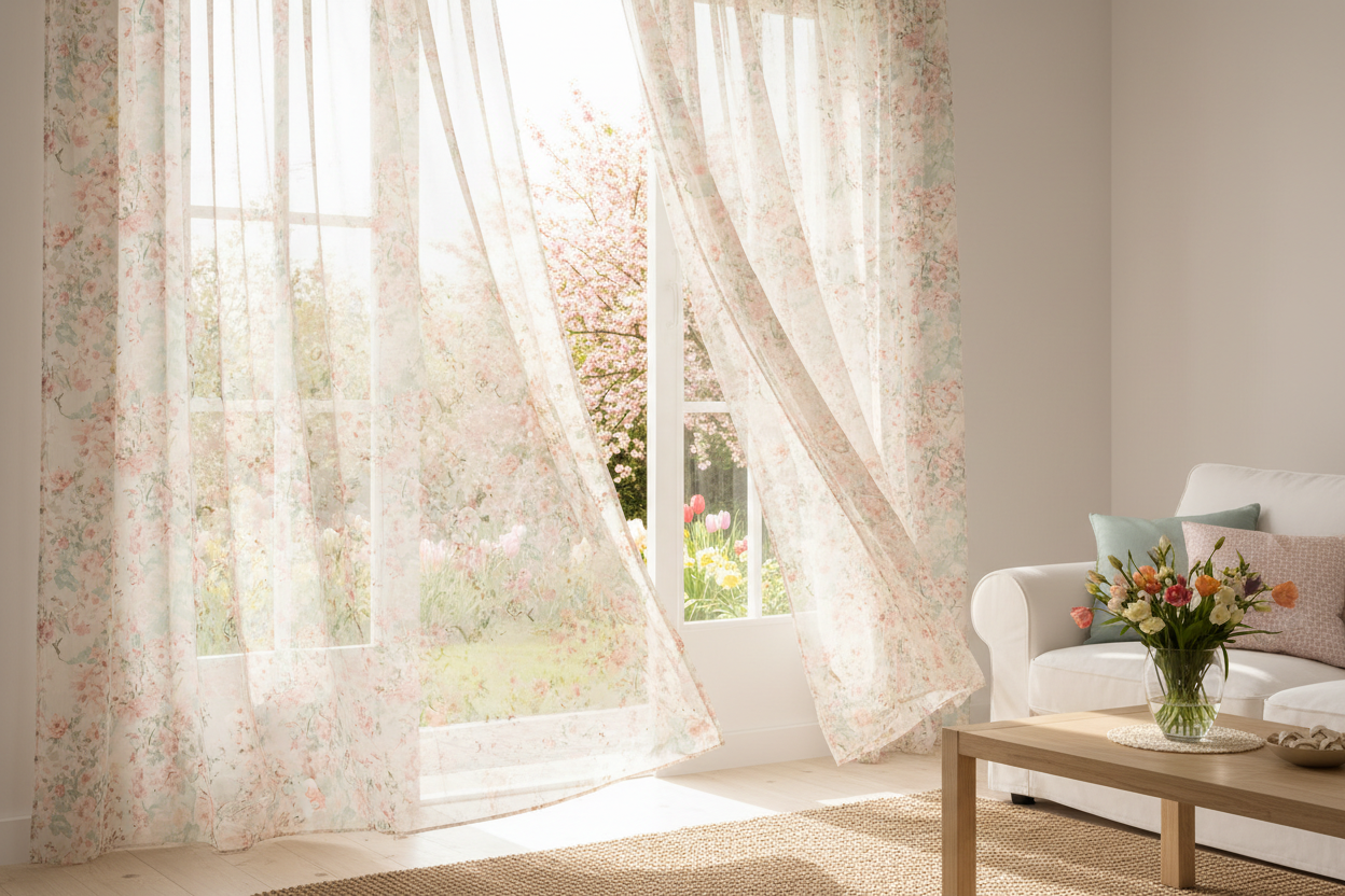 Wie Gardinen die Raumakustik verbessern und Ihr Wohngefühl steigern