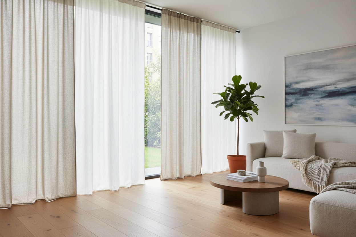 MARAPON Gardinen im Schlafzimmer – Lichtregulierung und Sichtschutz für individuelle Ansprüche
