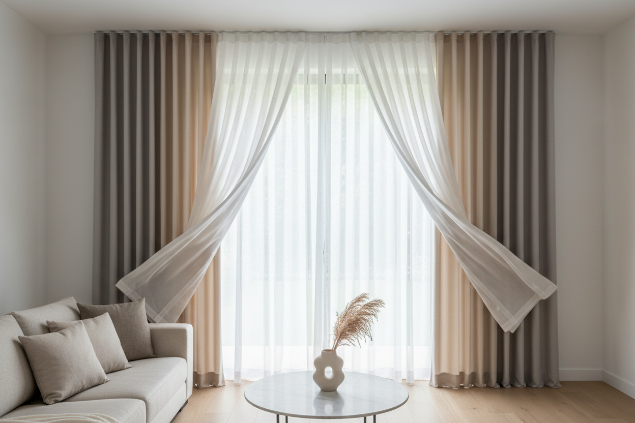 Gardinen und hohe Decken: Wie Sie Raumwirkung gezielt gestalten