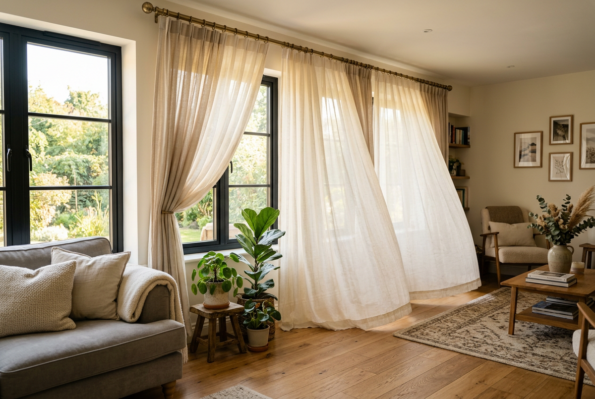 MARAPON – Gardinen für hohe Räume: Gestaltung großer Fensterflächen mit Funktion und Ästhetik