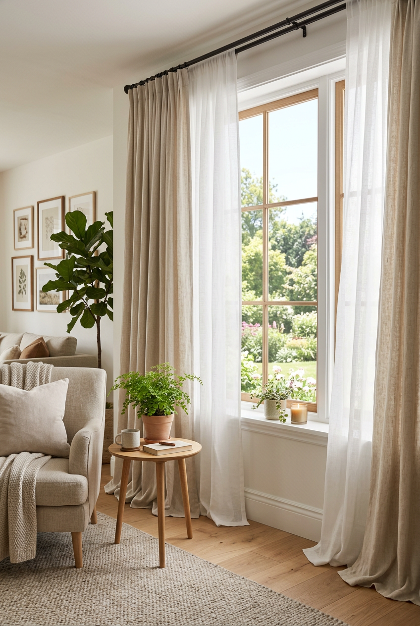 MARAPON Gardinen für Schiebefenster: Funktionalität und Design für moderne Fensterfronten