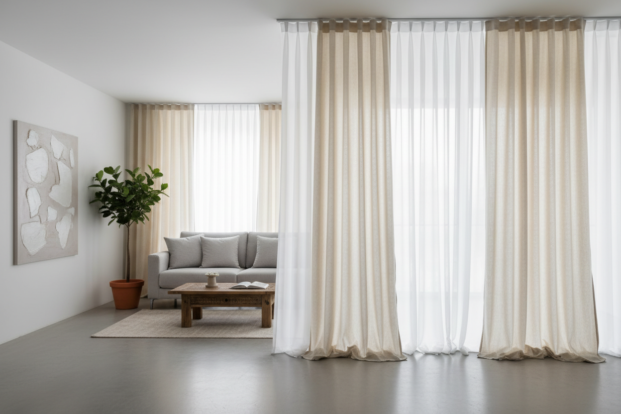 Wie wirken Gardinen auf die Akustik in Ihrem Alltag? Antworten und Tipps