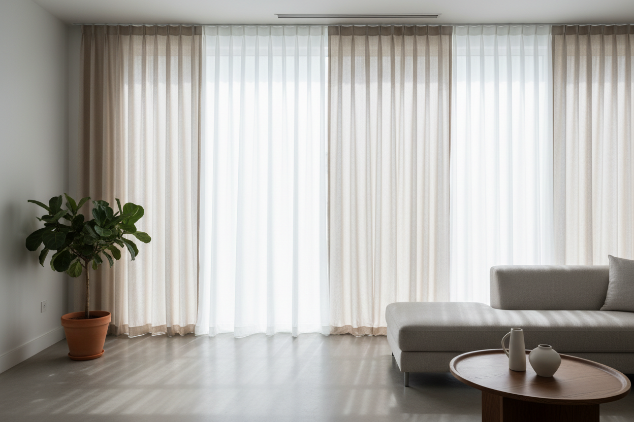 Gardinen im Fokus: Das wohnliche Fundament für stilvolles Wohnen mit Warm Cotton
