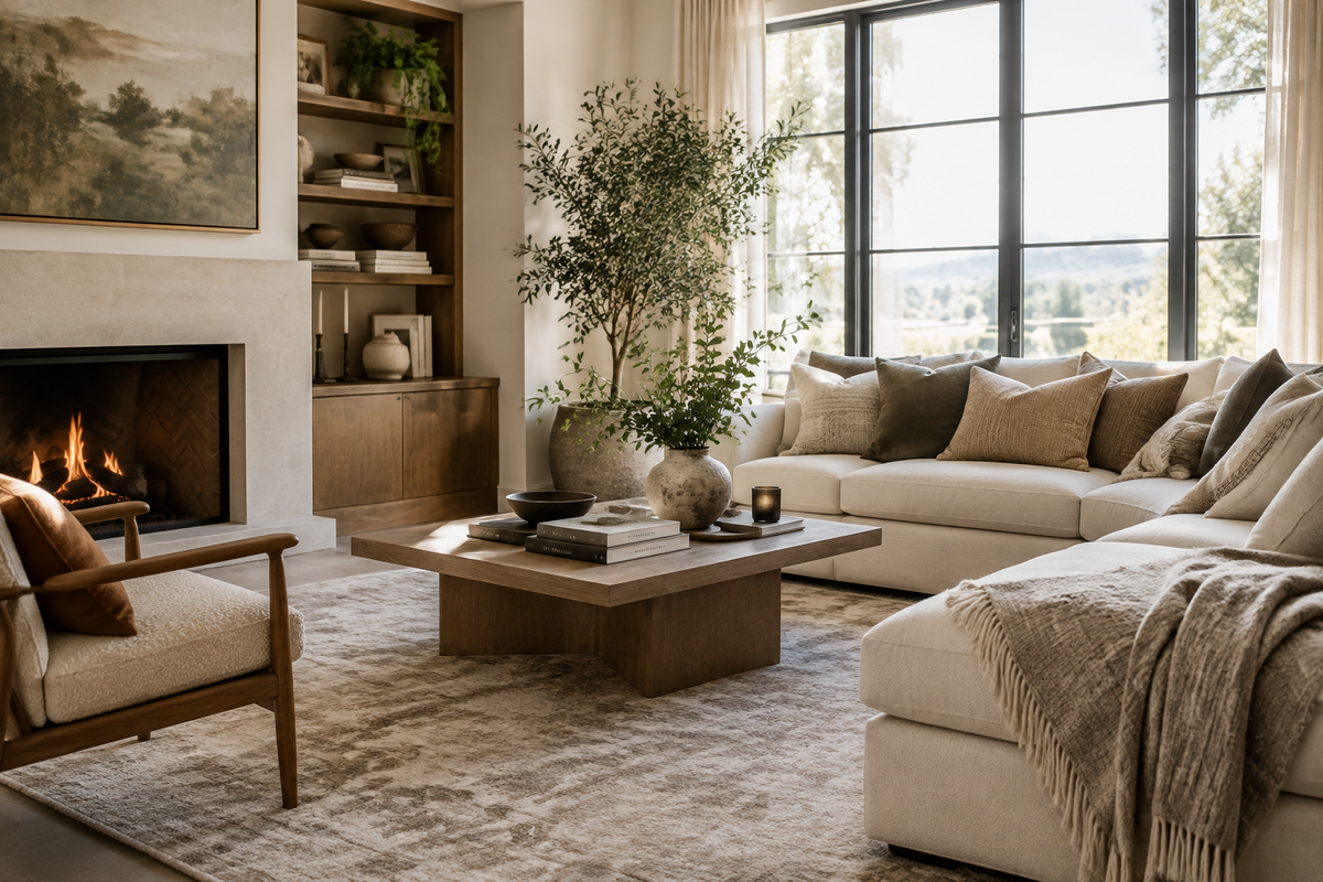 MARAPON Interior Design – Strukturiertes Wohnen durch geometrische Formen und klare Linien