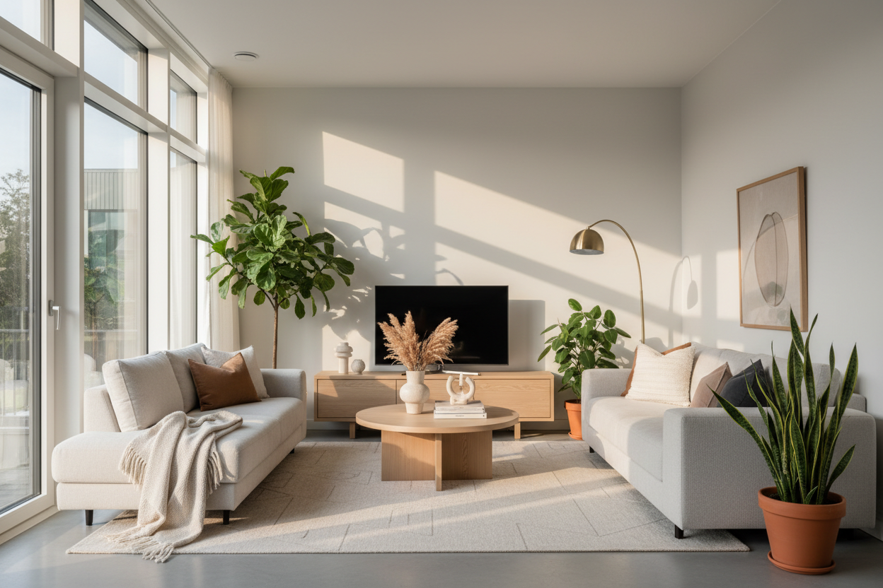 MARAPON Interior Design mit Glasflächen – Wärme und Wohnlichkeit trotz moderner Architektur