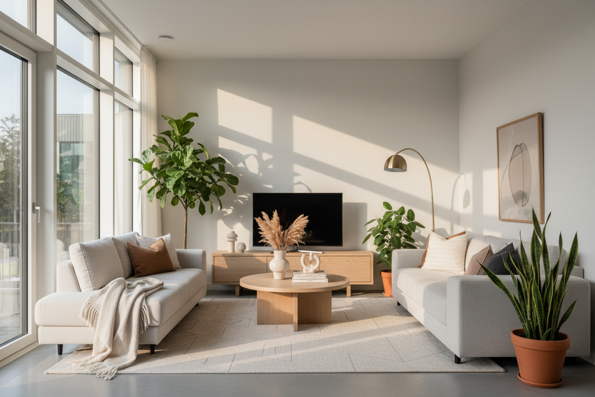MARAPON Interior Design mit Glasflächen – Wärme und Wohnlichkeit trotz moderner Architektur