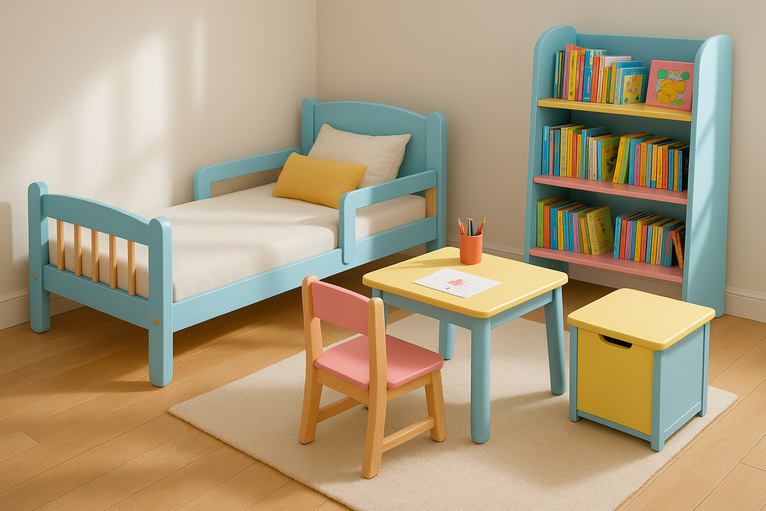 Bunte Designs mit Möbelfolien – So schaffen Sie ein kreatives Kinderzimmer