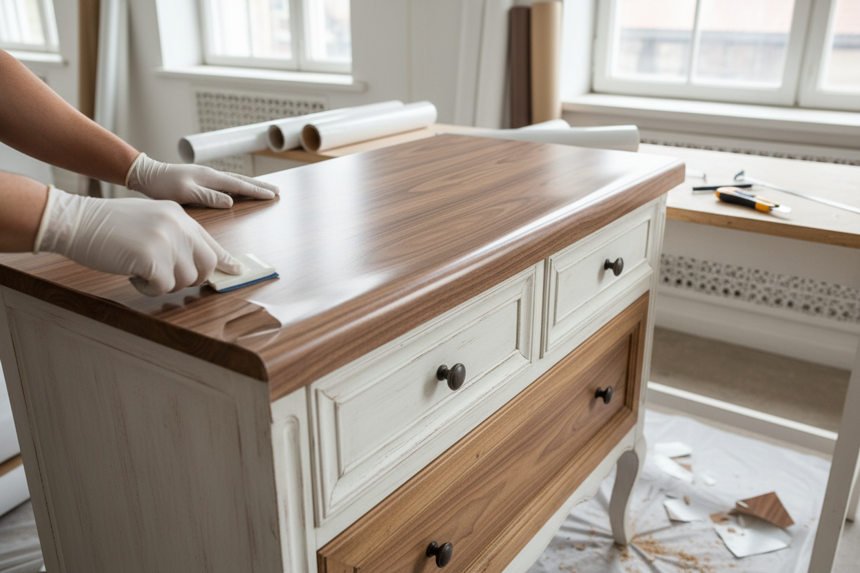 Möbelfolien und Wohnkonzepte: Effizient renovieren ohne großen Aufwand